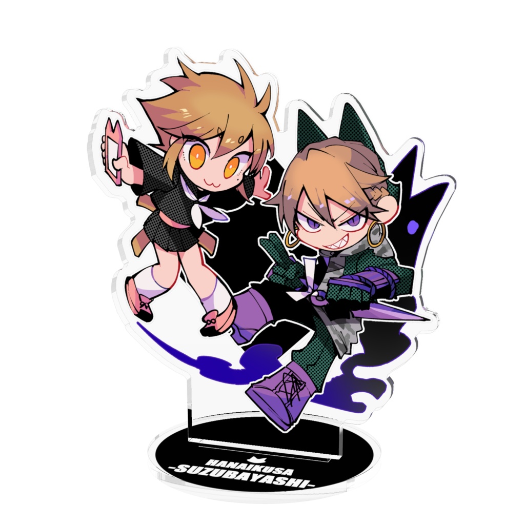 【うちよそ】すずばやしアクスタ100㎜×100㎜