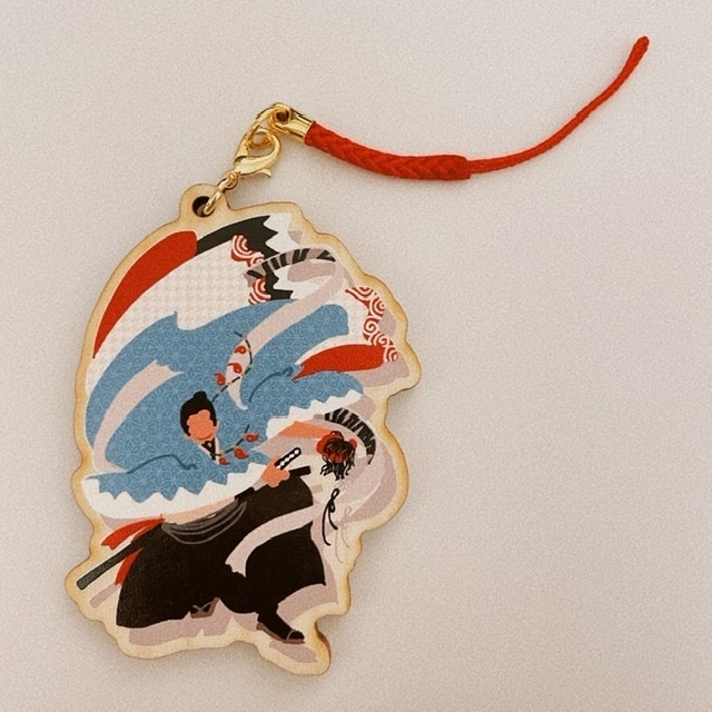 SHINSENGUMI WOOD STRAP "KAMO"