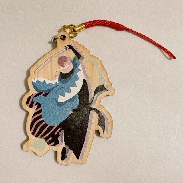 SHINSENGUMI WOOD STRAP "SANNAN"