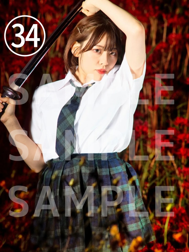 【チェキ販売中！】㉞彼岸花✕コスプレ🩵