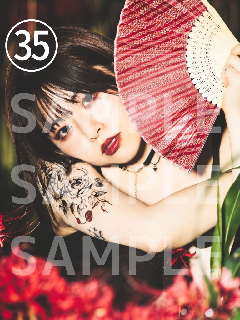 【チェキ販売中！】㉟彼岸花✕タトゥー