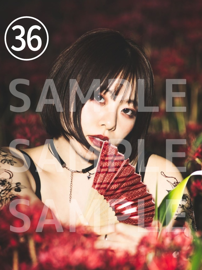 【チェキ販売中！】㊱彼岸花✕タトゥー