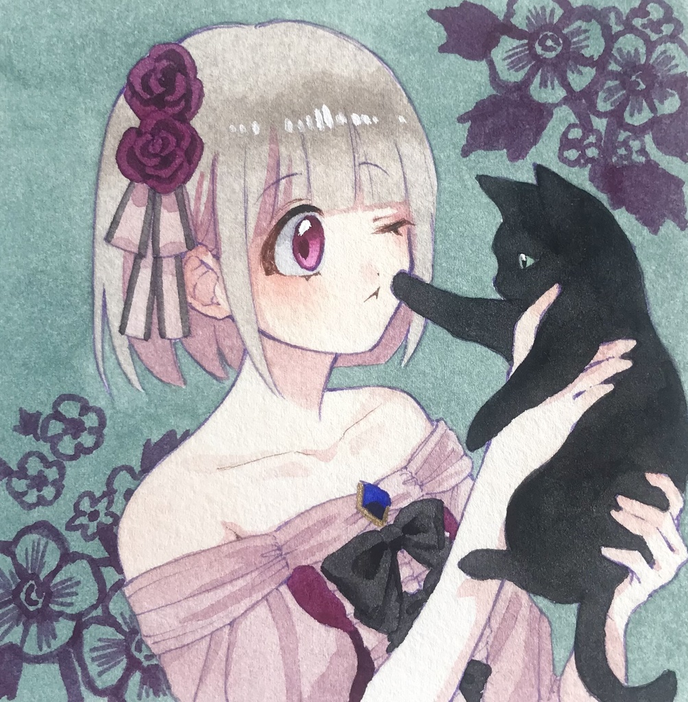 ネコちゃんシリーズ「くろねこ」