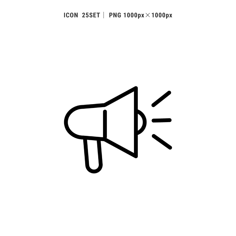 【アイコン02 25セット】PNG/背景透明 1000px × 1000px