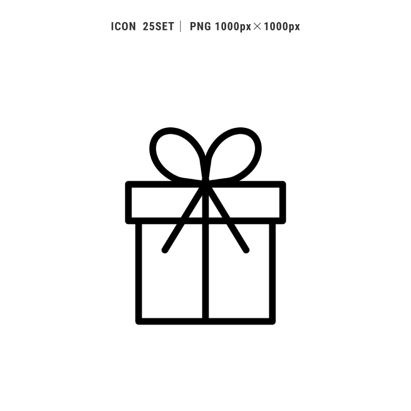 【アイコン03 25セット】PNG/背景透明 1000px × 1000px