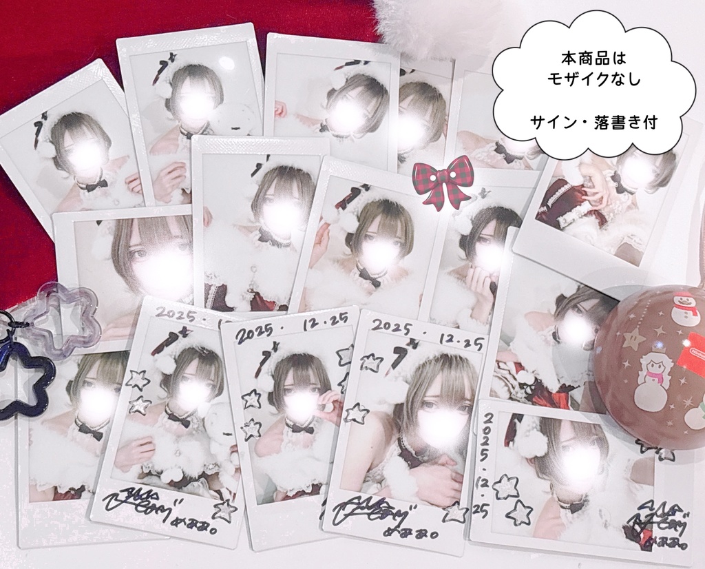 【🎁Xmasサンタコス♡ランダムチェキ】