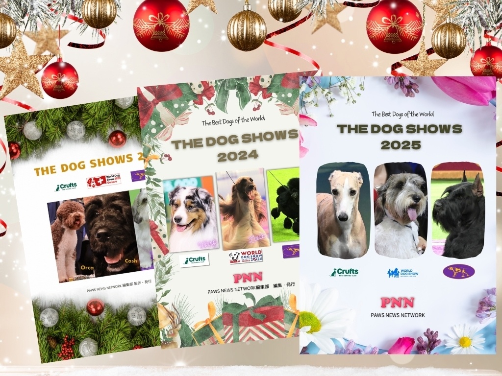 The Dog Shows 3冊セット（２０２３年から２０２５年）日本語版