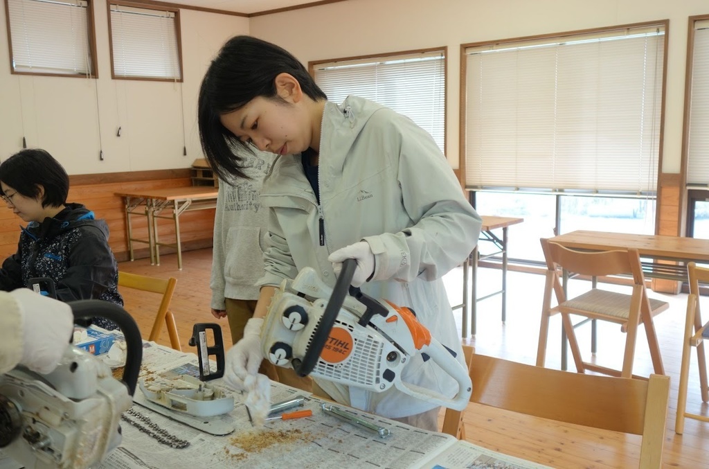 チェーンソー資格が取れる研修参加券