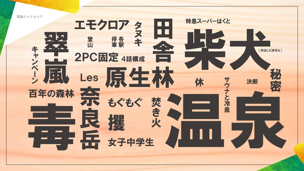 あわくら日誌~エモクロアシナリオ&西粟倉村資料集~(物理本)
