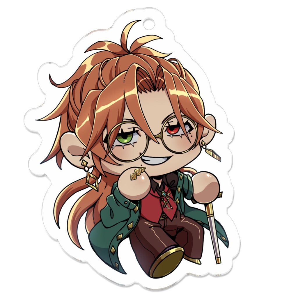 Rodelk Acrylic Keychain