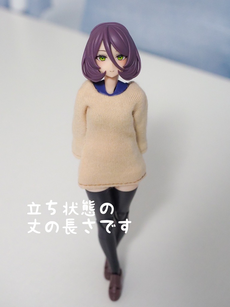 スムースニットワンピース