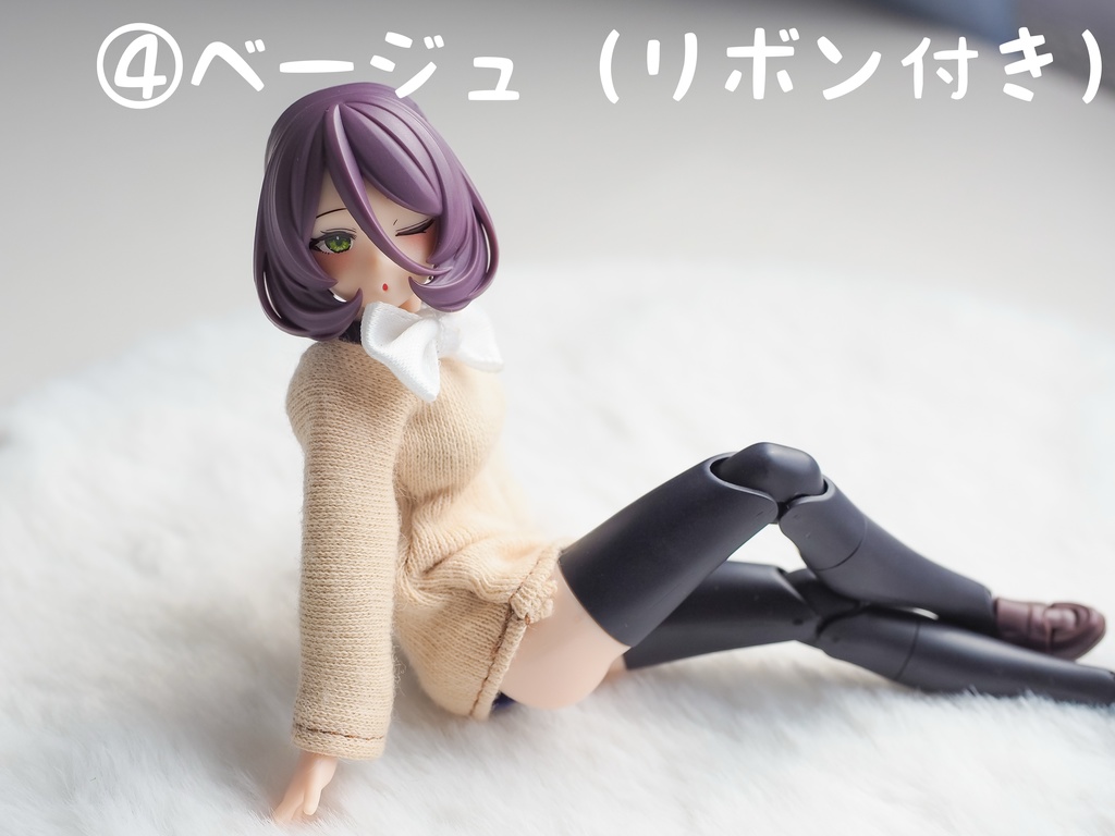 スムースニットワンピース