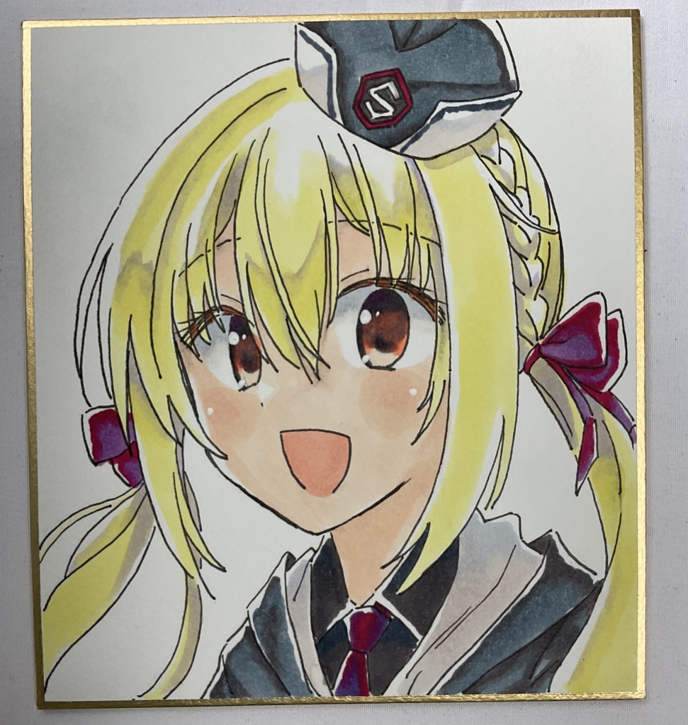 【リドルジョーカー】在原七海ちゃん色紙