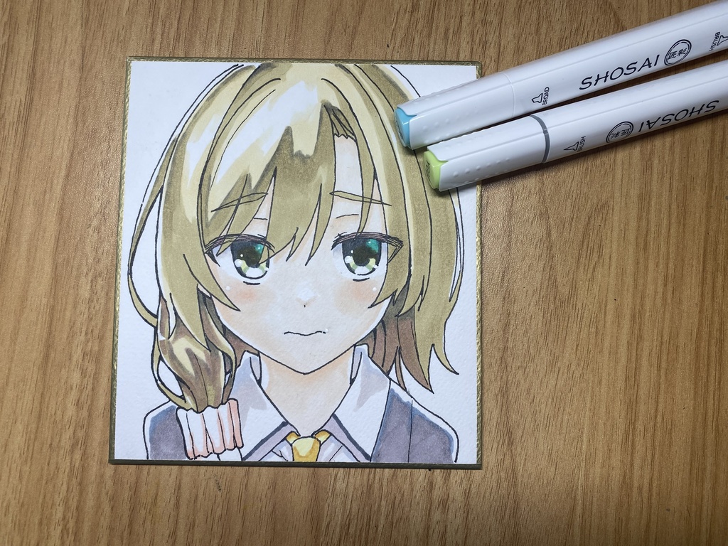 【天使騒々】三国彩里色紙