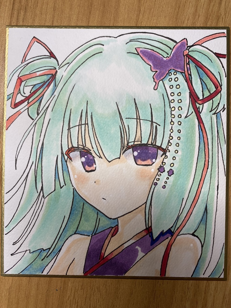 【千恋*万花】ムラサメちゃん色紙