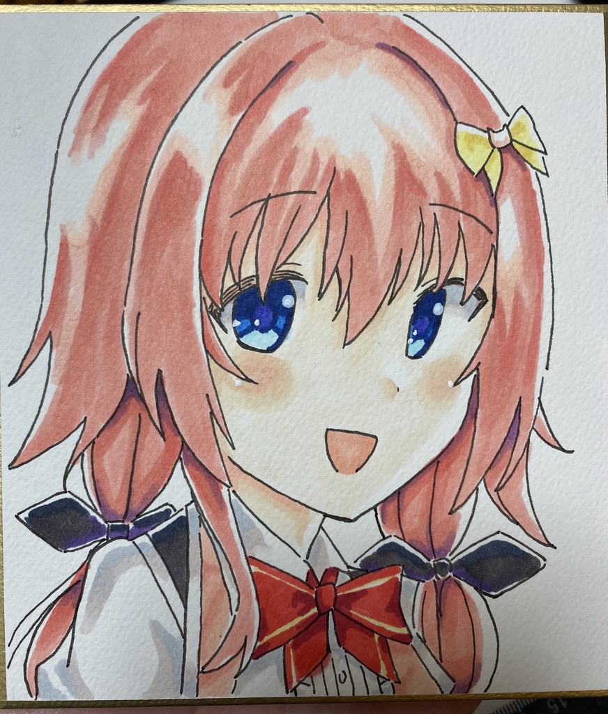 【ハミダシクリエイティブ】華乃ちん色紙