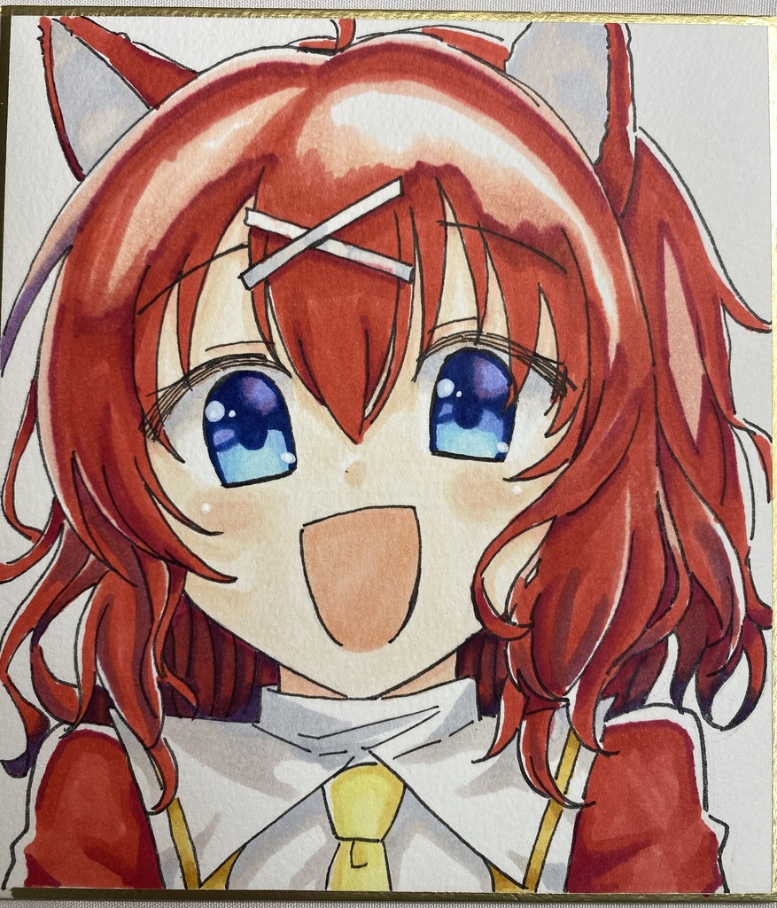 【天色アイルノーツ】ガイヤールちゃん色紙