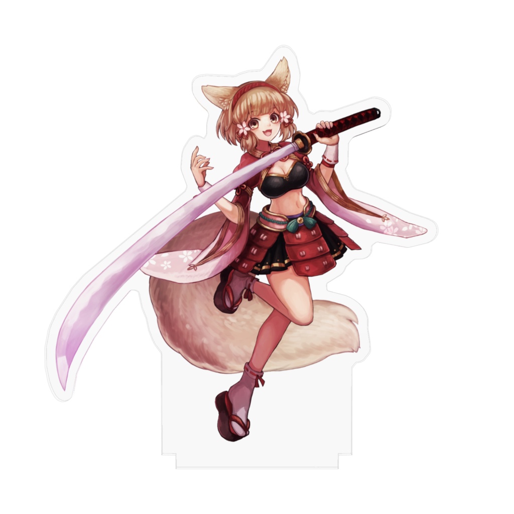 朱桜-『SAMURAI Survivor -戦姫当千-』アクリルフィギュア