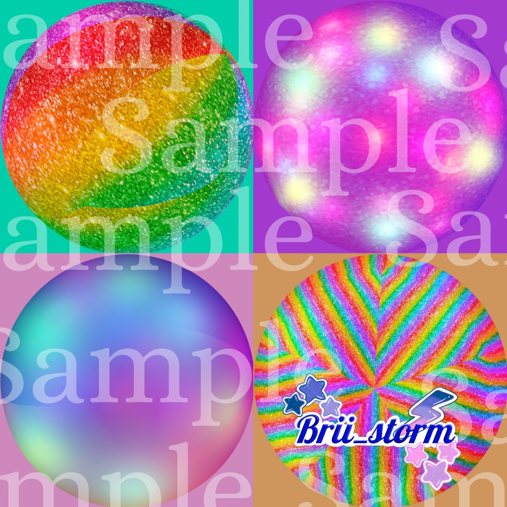 10 Rainbow Matcaps **Commercial License Available*