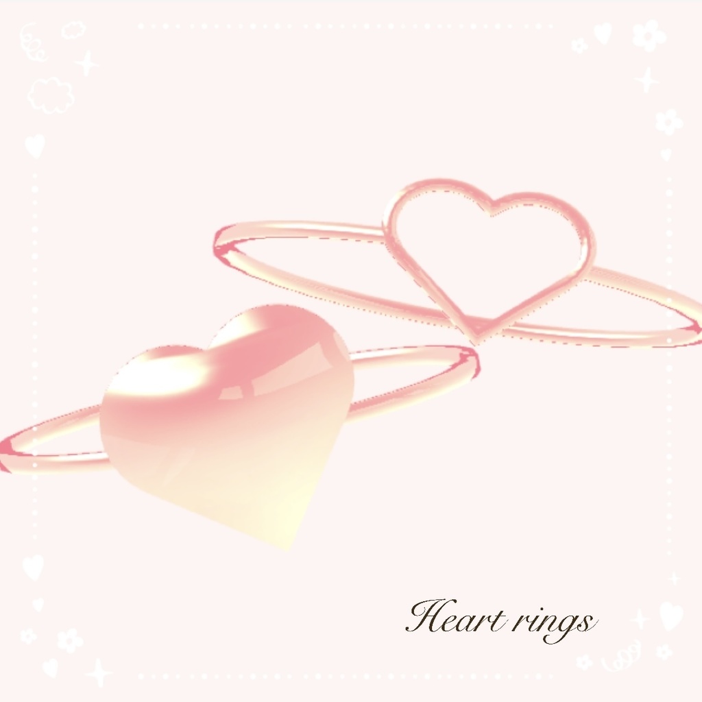 heart rings