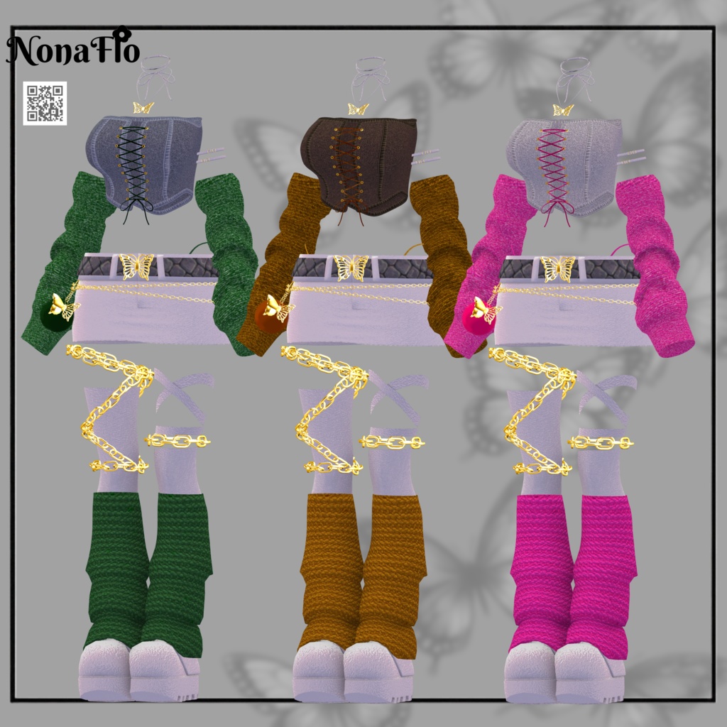 Butterfly GAL ...🦋 【アクセサリー無料 FREE】SALE⭐