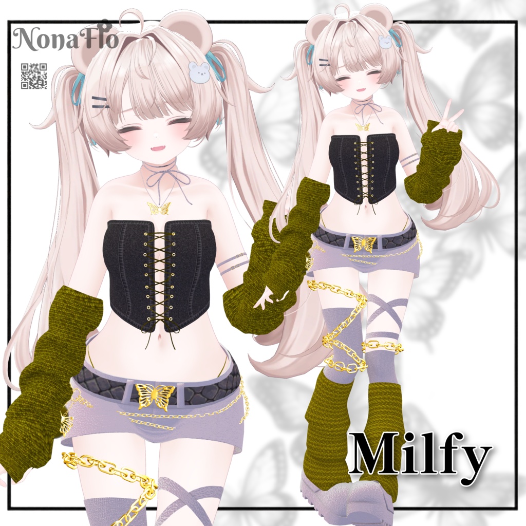 Butterfly GAL ...🦋 【アクセサリー無料 FREE】SALE⭐