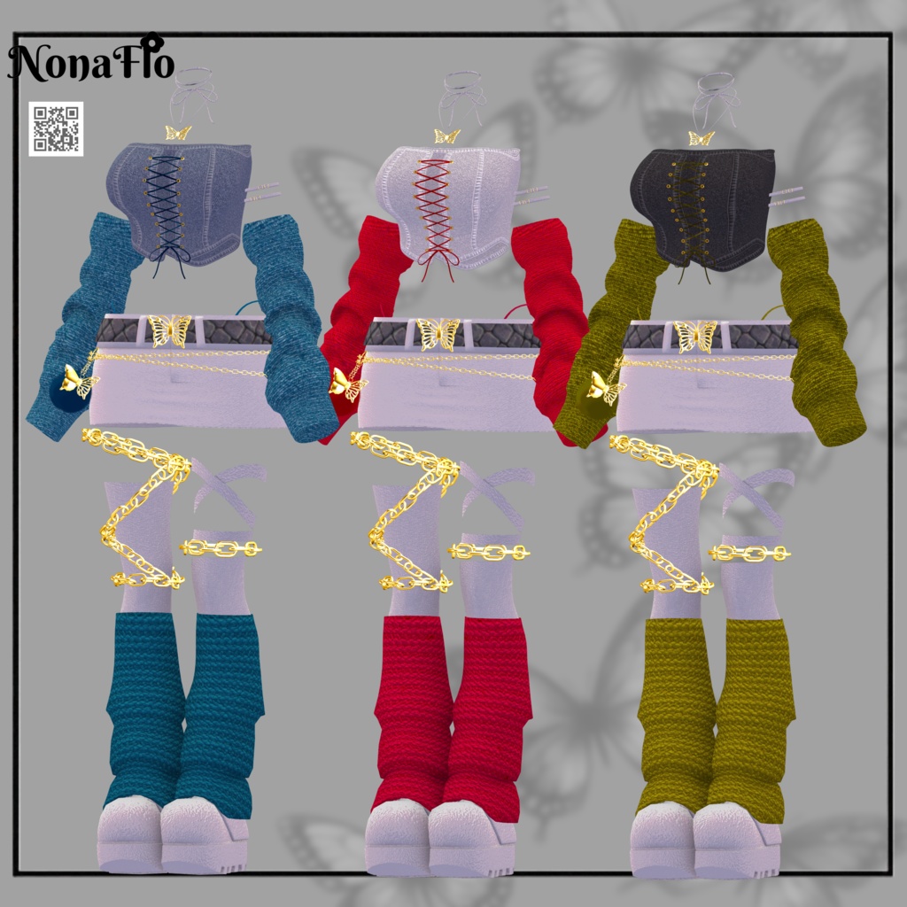 Butterfly GAL ...🦋 【アクセサリー無料 FREE】SALE⭐