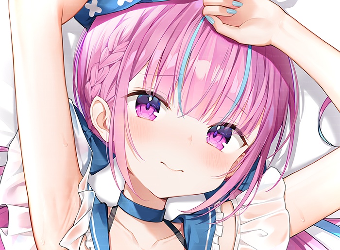 【終了】あくあ 抱き枕カバー(健全版)