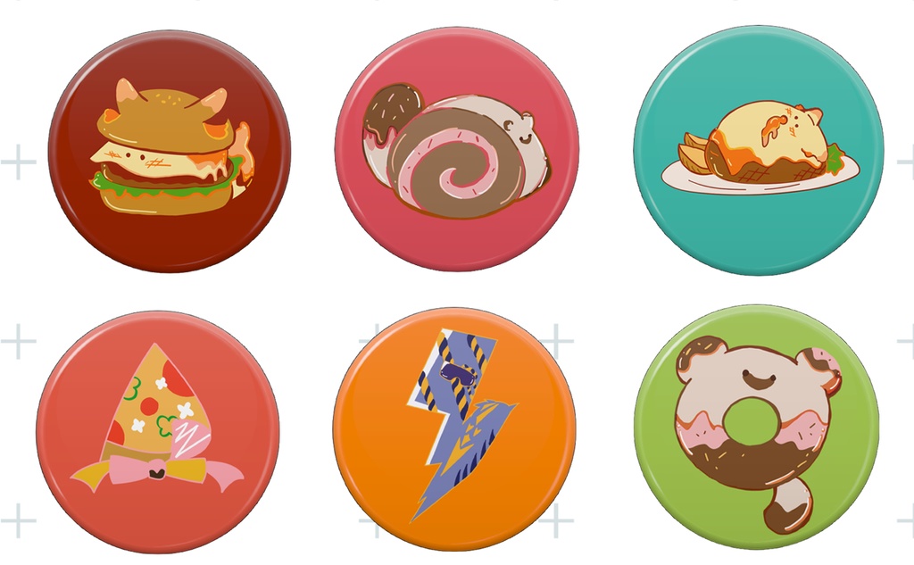 缶バッジ 直径44mm