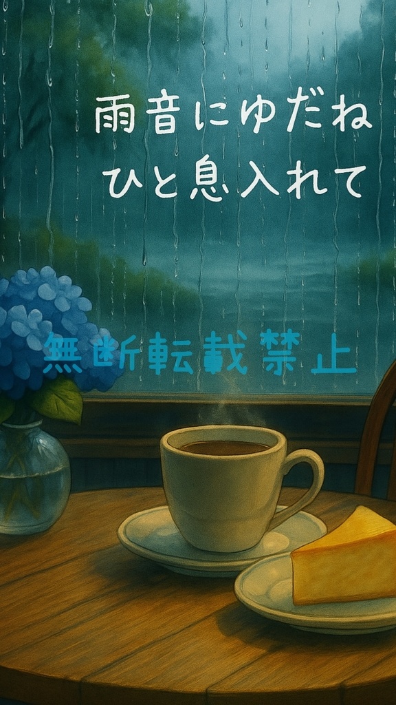 雨音にゆだねて − ひと息の時間 −