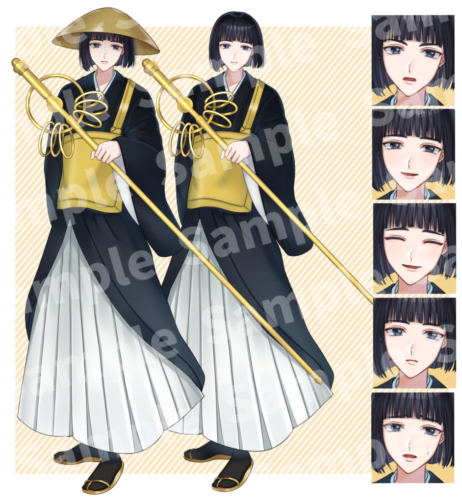 立ち絵素材⑤:特殊4種【セット売り有】