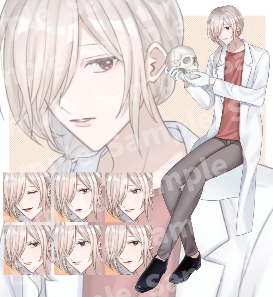 立ち絵素材⑤:特殊4種【セット売り有】