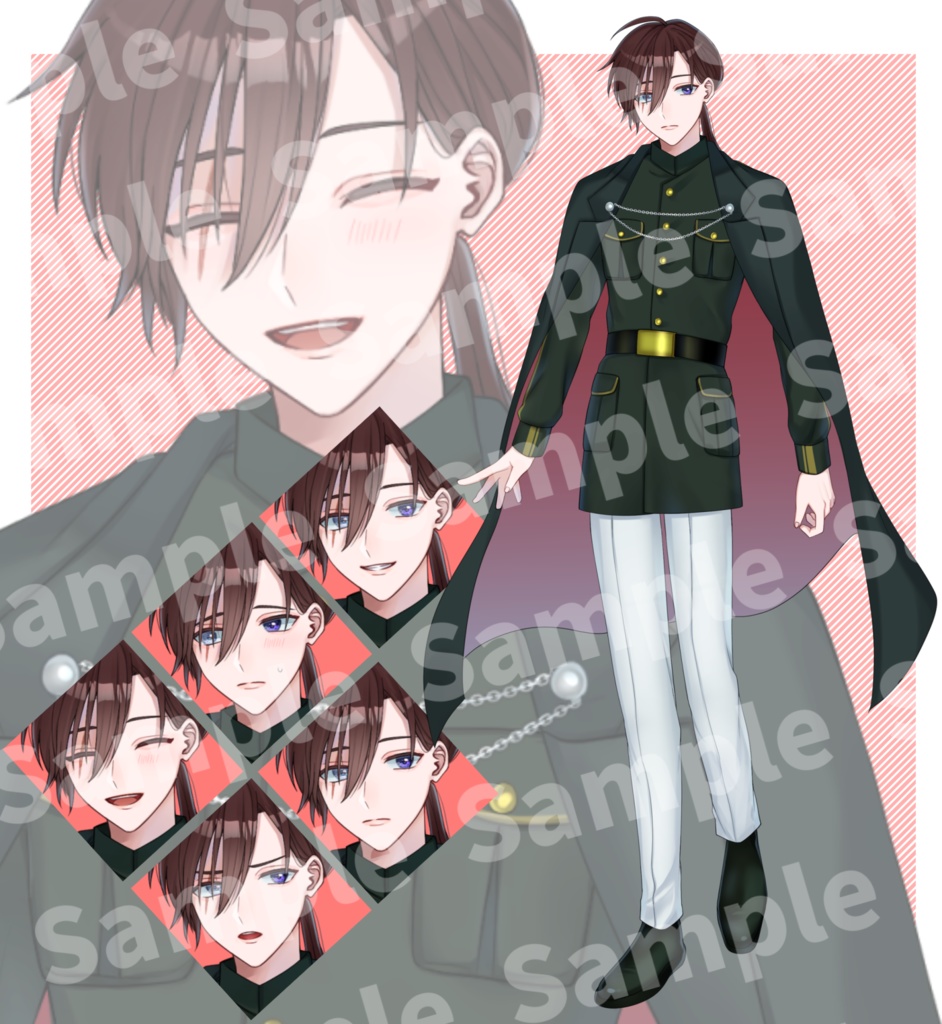 立ち絵素材⑤:特殊4種【セット売り有】