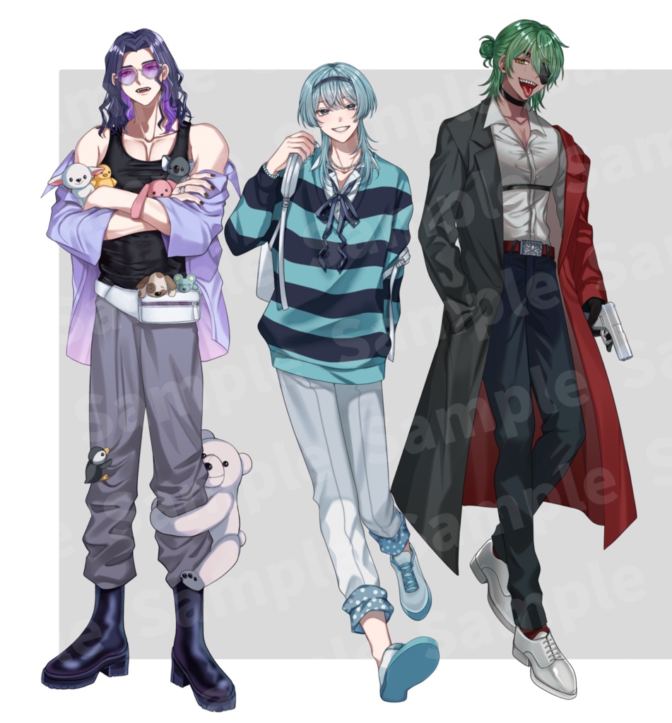 【コミッション】立ち絵イラスト制作