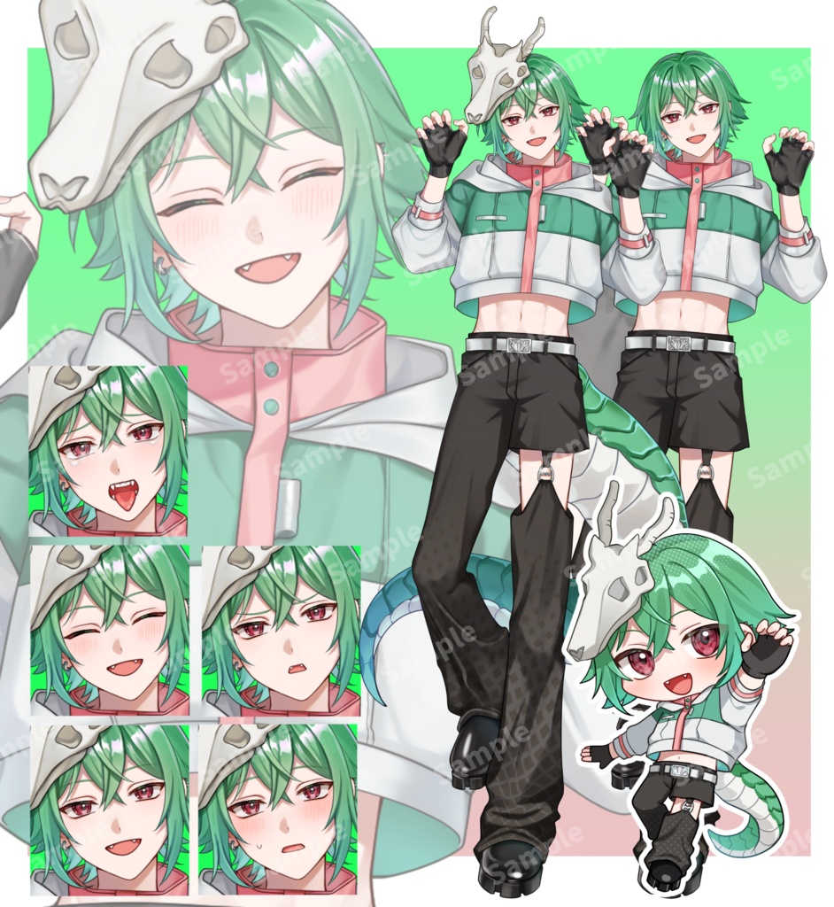 【コミッション】立ち絵イラスト制作