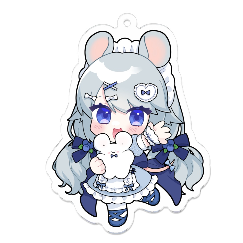 もこなともっこも子アクキー