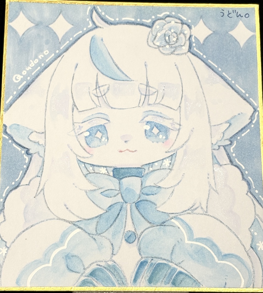 【ミニ色紙】ちびノエル