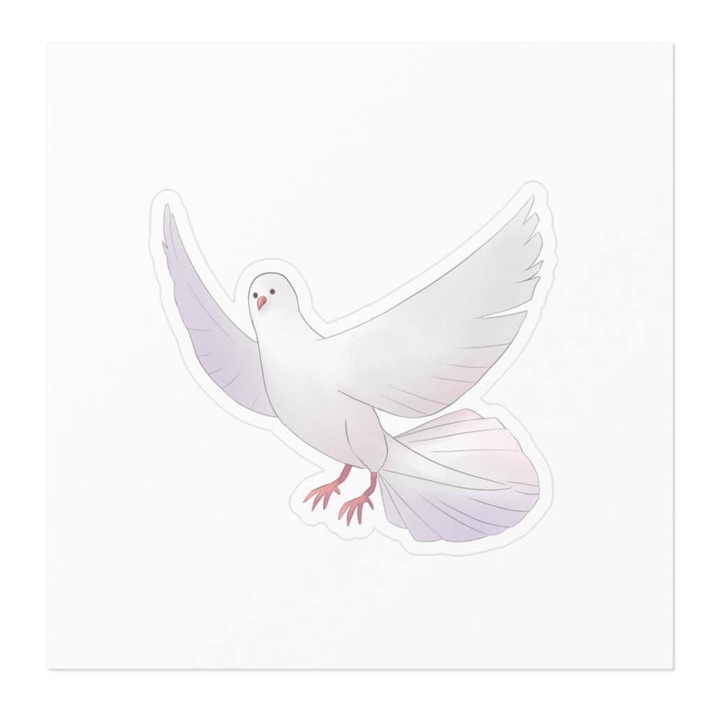 飛び立つ鳩サブロー