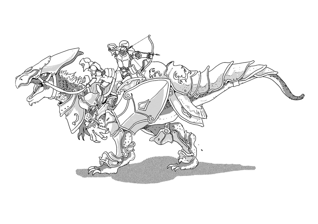 竜騎士とエヴァ