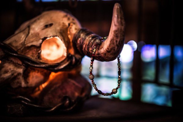 東方モチーフビーズアクセ"火焔猫燐"モデル