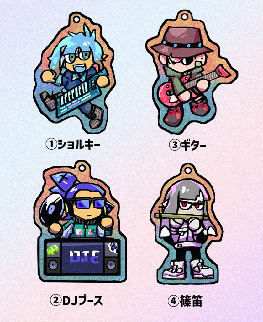 アクリルキーホルダー