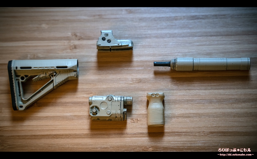 ドール用 1/3 HK416 アップグレードセット