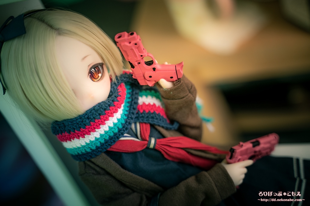 レジン製ドール用1/3 Detonics .45