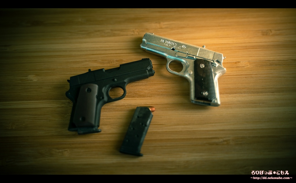 レジン製ドール用1/3 Detonics .45