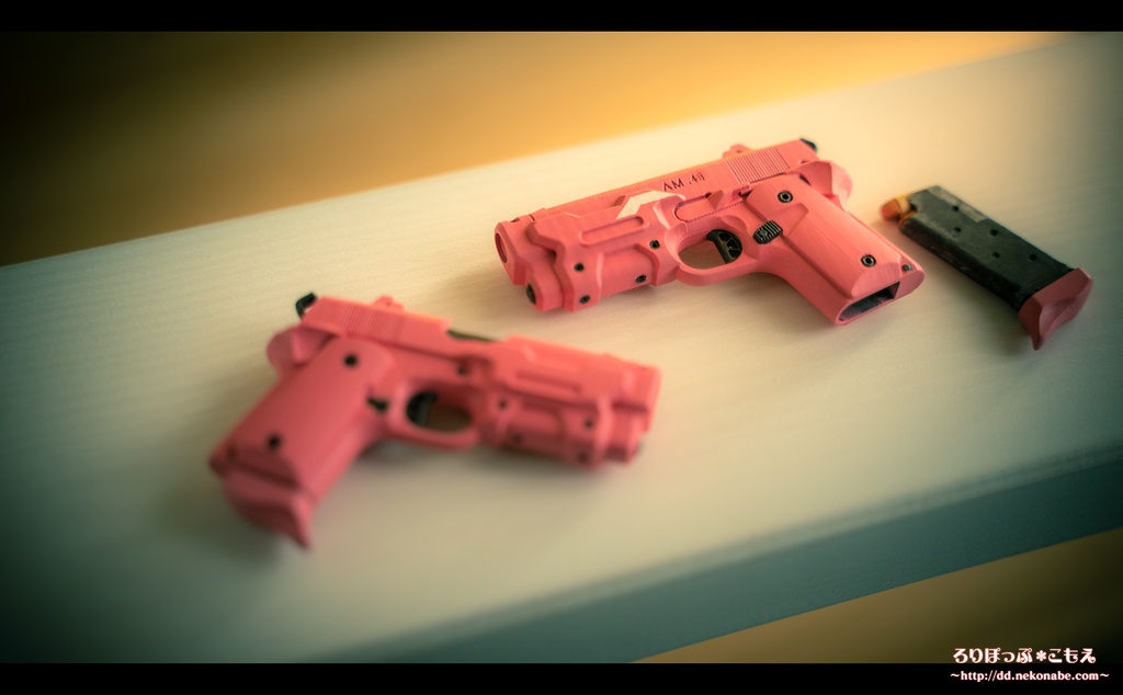 レジン製ドール用1/3 M1911シリーズ 単品マガジン