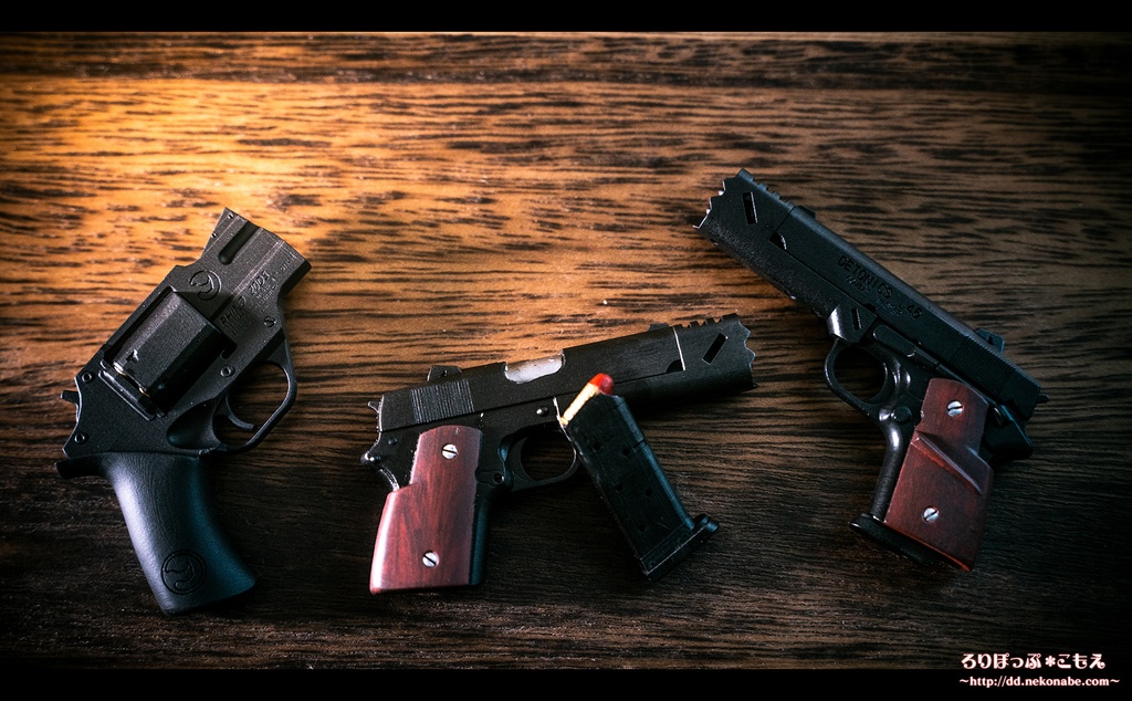 レジン製ドール用1/3 M1911シリーズ 単品マガジン