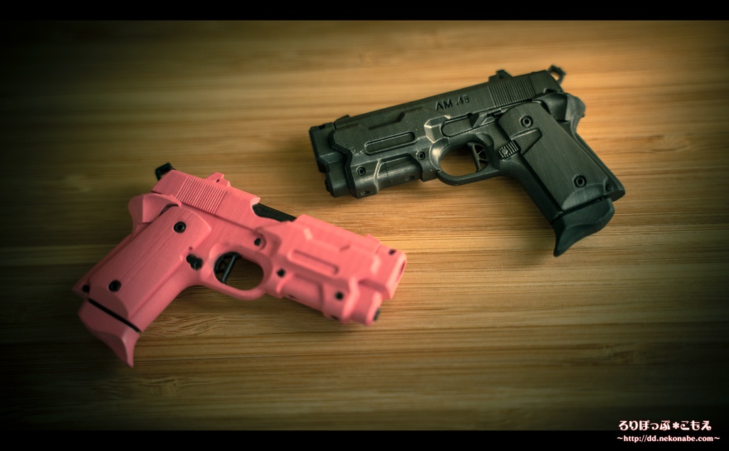 レジン製ドール用1/3 Detonics .45 カスタム