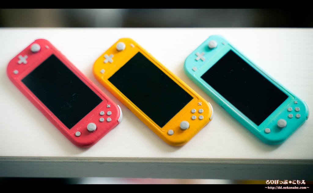 レジン製ドール用 1/3 携帯型ゲーム機モデル