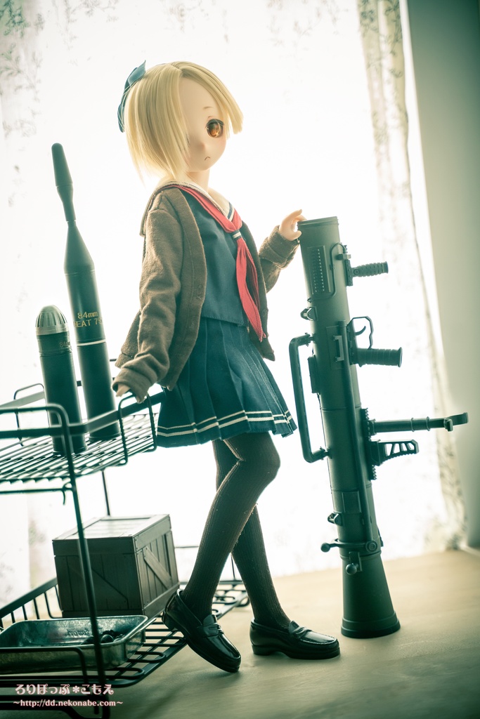 レジン製ドール用1/3 カールグスタフM4 84mm無反動砲モデル