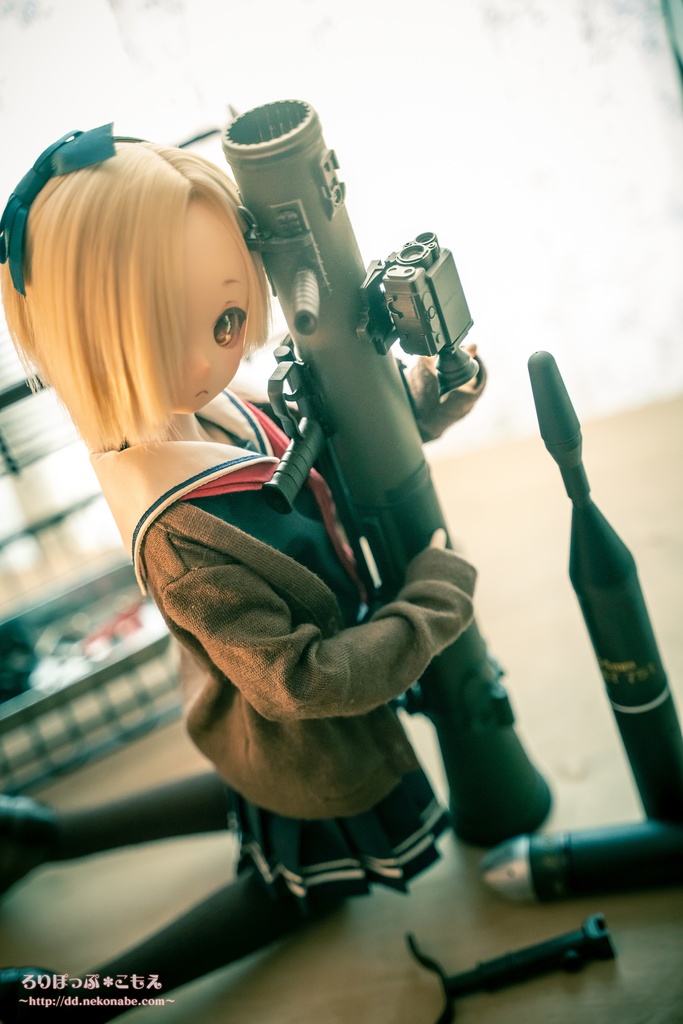 レジン製ドール用1/3 カールグスタフM4 84mm無反動砲モデル